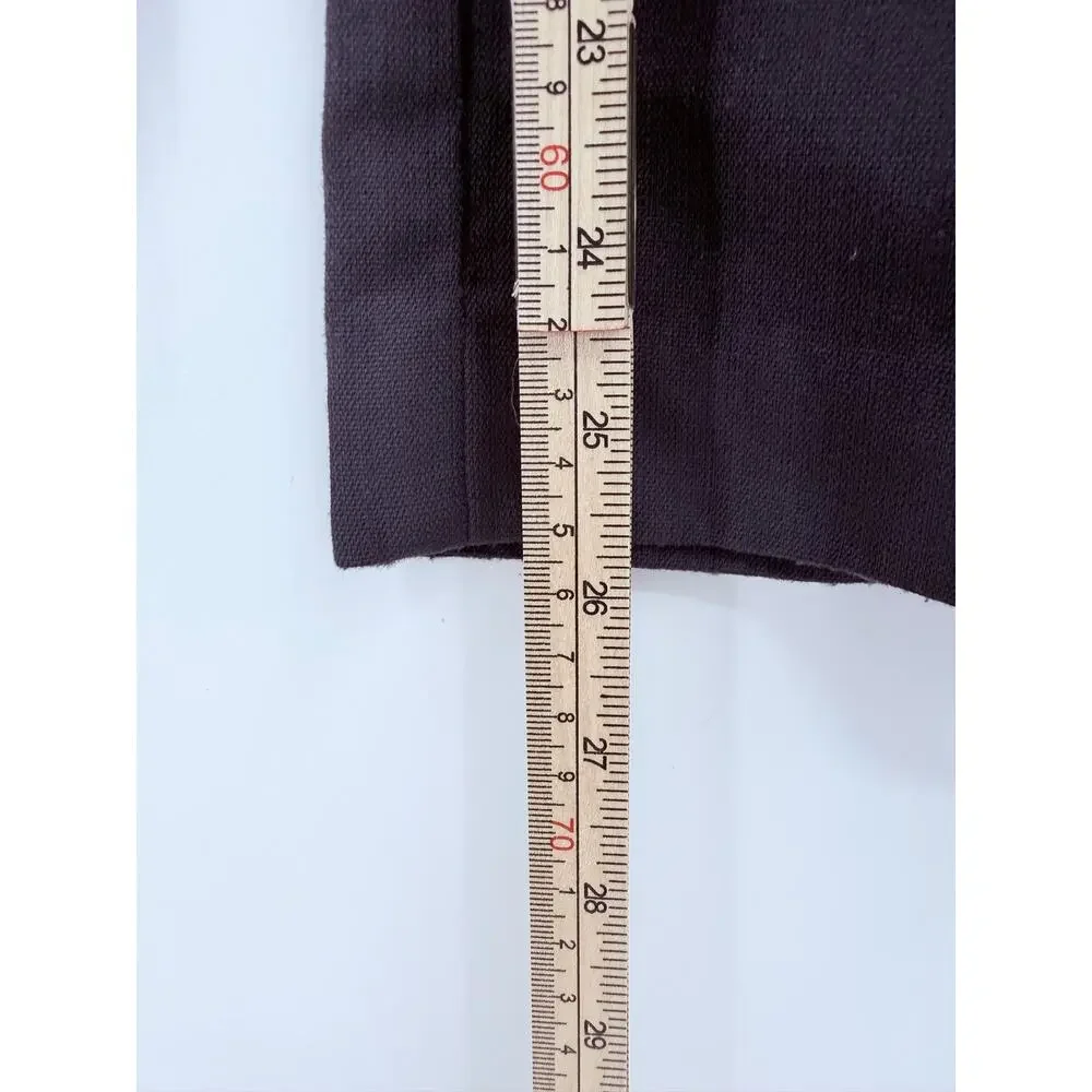 Tory Burch Wool Blend Skinny Dress Pants Navy Blue size 6